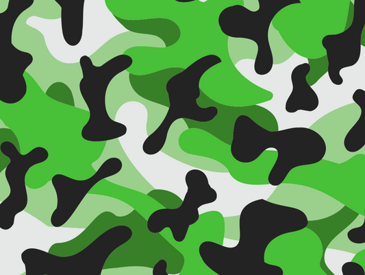 Médaille pour chien Camo vert